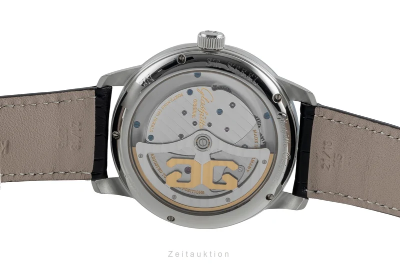 Glashütte PanoMaticInverse steel automatic men's watch 1-91-02-02-02-30 LP: 15100EUR [2506115]