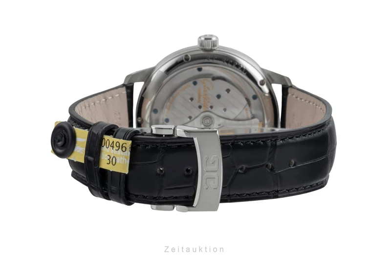 Glashütte PanoMaticInverse steel automatic men's watch 1-91-02-02-02-30 LP: 15100EUR [2506115]
