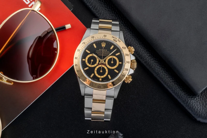 Rolex Daytona chronograph steel / gold automatic men's watch 16523 [2506799]