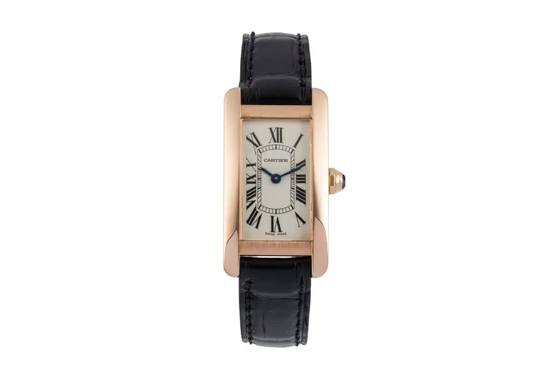 Cartier Tank Américaine 18 ct red gold quartz women's watch W2607456 LP: 12900EUR [2506812]