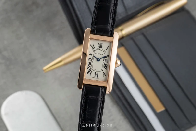Cartier Tank Américaine 18 ct red gold quartz women's watch W2607456 LP: 12900EUR [2506812]