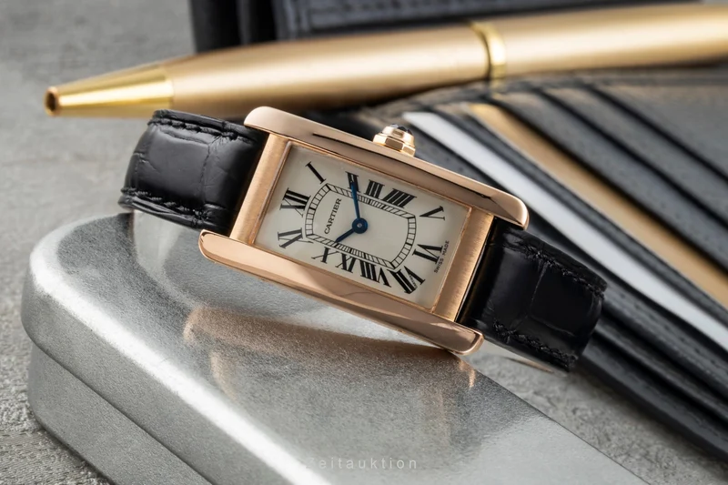 Cartier Tank Américaine 18 ct red gold quartz women's watch W2607456 LP: 12900EUR [2506812]