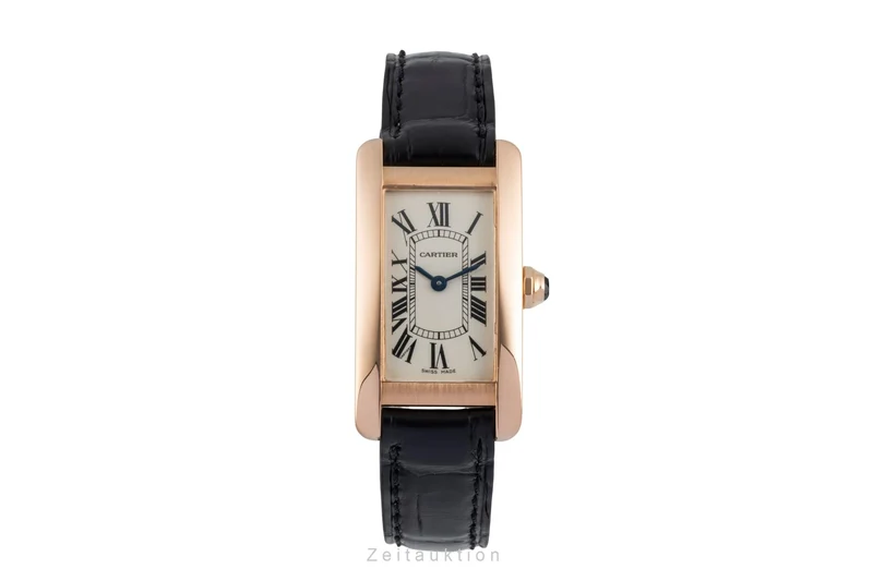Cartier Tank Américaine 18 ct red gold quartz women's watch W2607456 LP: 12900EUR [2506812]