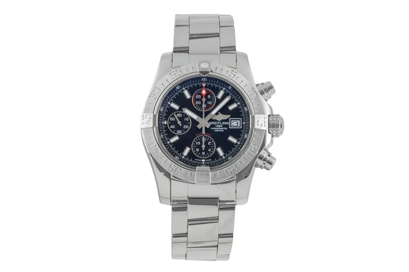 Breitling Avenger II chronograph steel automatic men's watch A13381111B1A1 LP: 5900EUR [2506250]