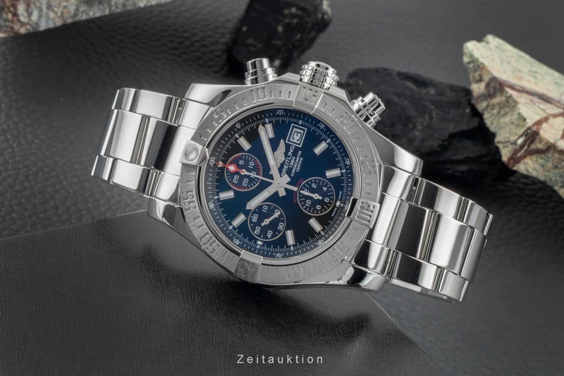 Breitling Avenger II chronograph steel automatic men's watch A13381111B1A1 LP: 5900EUR [2506250]