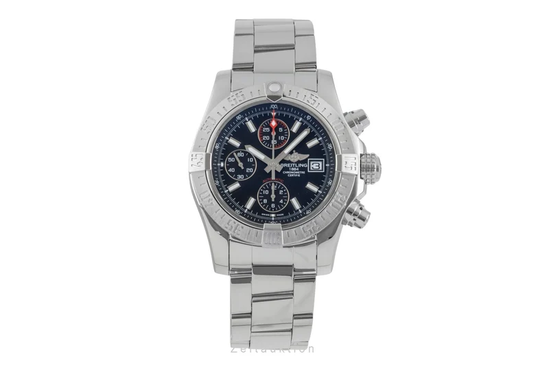 Breitling Avenger II chronograph steel automatic men's watch A13381111B1A1 LP: 5900EUR [2506250]