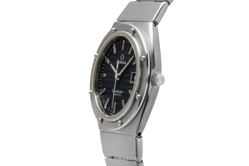 Omega Constellation steel quartz women's watch 596.0029 796.0824 LP: 3200EUR Vintage [2504123]