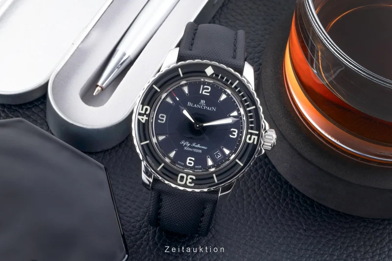 Blancpain Fifty Fathoms steel automatic men's watch 5015 1130 52A LP: 16800EUR [2506662]