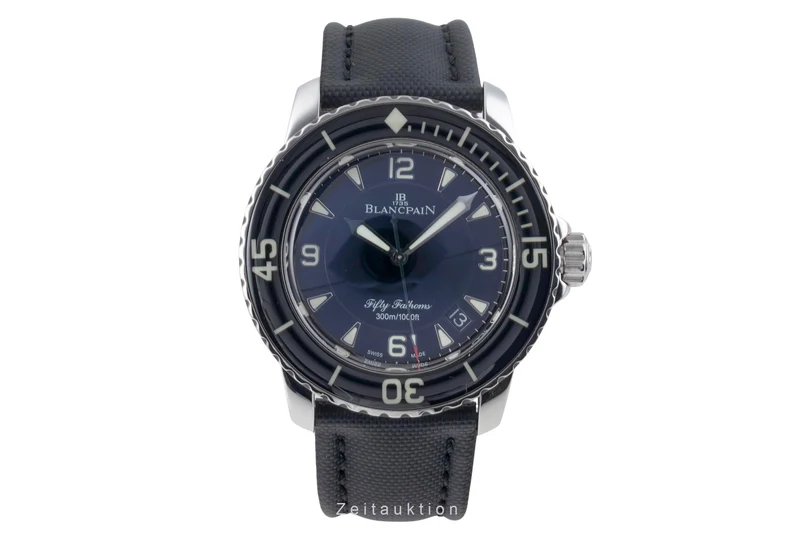 Blancpain Fifty Fathoms steel automatic men's watch 5015 1130 52A LP: 16800EUR [2506662]
