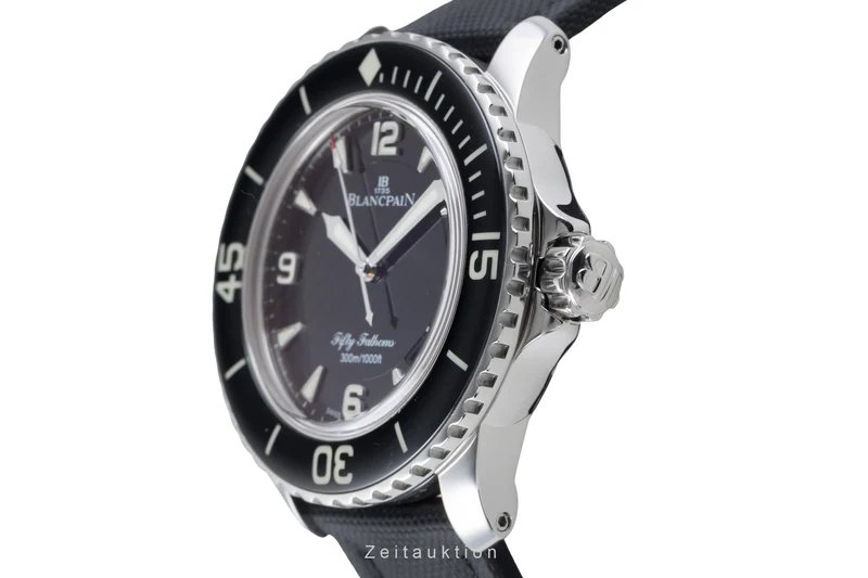 Blancpain Fifty Fathoms steel automatic men's watch 5015 1130 52A LP: 16800EUR [2506662]