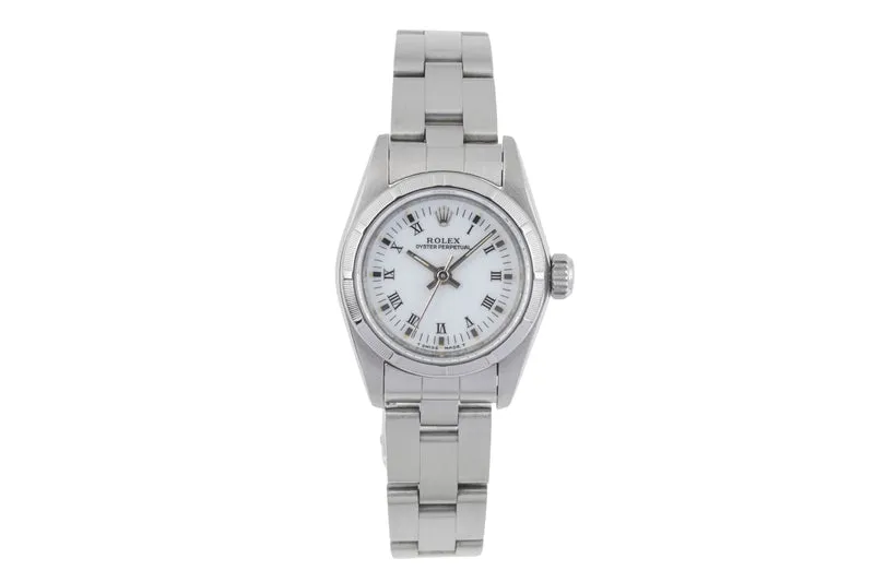 Rolex Oyster Perpetual steel automatic women's watch 67230 [2505846]