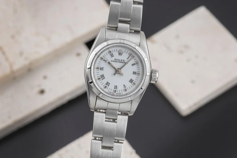 Rolex Oyster Perpetual steel automatic women's watch 67230 [2505846]