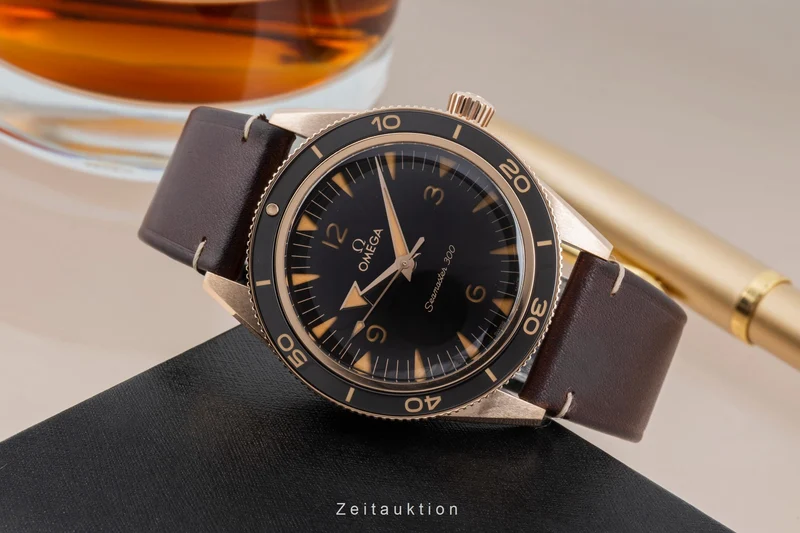 Omega Seamaster bronze automatic men's watch 234.92.41.21.10.001 LP: 14800EUR [2506798]