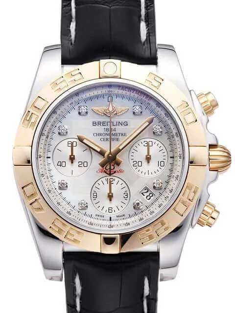 Breitling Chronomat 41 CB014012.A723.729P.A18D.1 Permutt DIA Krokodilleder