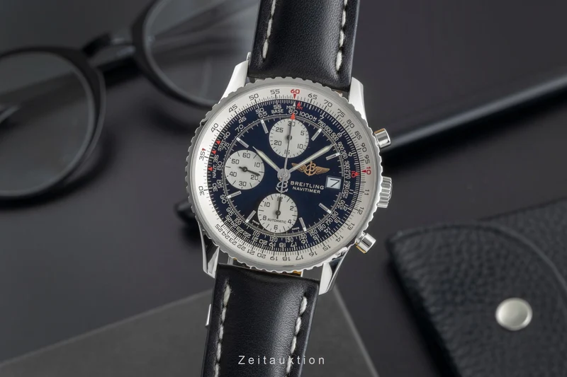 Breitling Old Navitimer chronograph steel automatic men's watch A13322 [2507065]