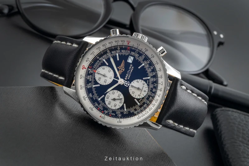 Breitling Old Navitimer chronograph steel automatic men's watch A13322 [2507065]