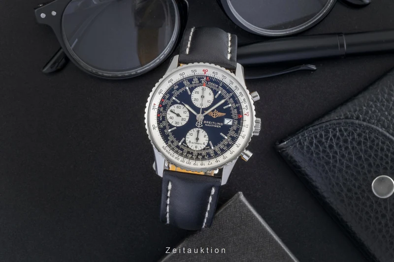 Breitling Old Navitimer chronograph steel automatic men's watch A13322 [2507065]