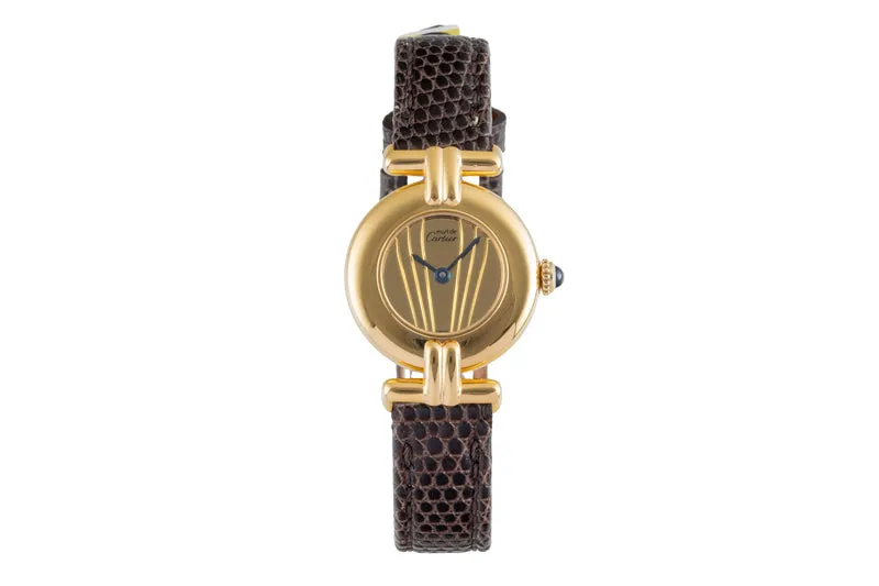 Cartier Vermeil silver-gilt quartz women's watch 590002 [2506493]