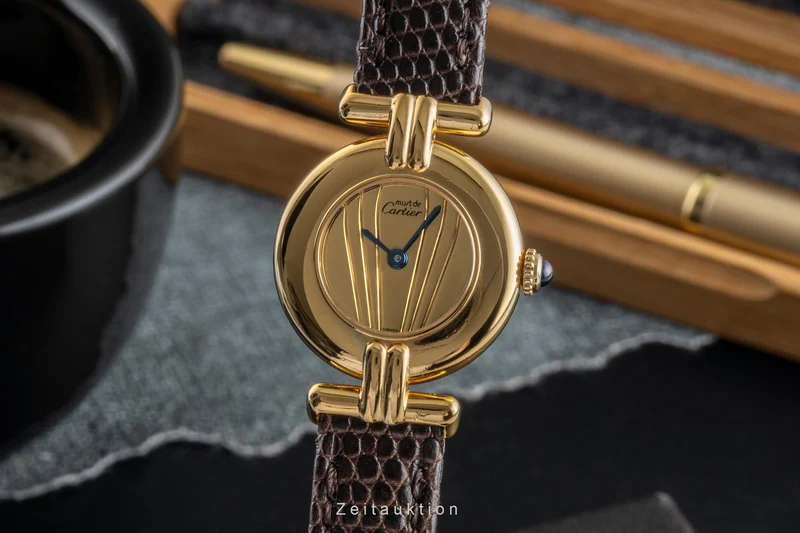 Cartier Vermeil silver-gilt quartz women's watch 590002 [2506493]
