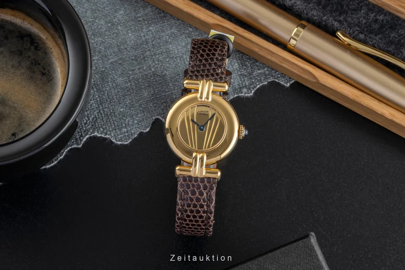 Cartier Vermeil silver-gilt quartz women's watch 590002 [2506493]
