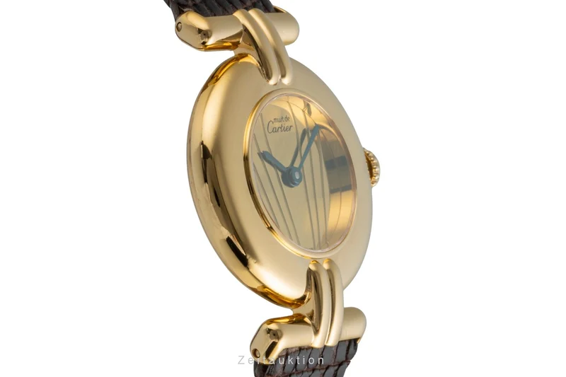 Cartier Vermeil silver-gilt quartz women's watch 590002 [2506493]