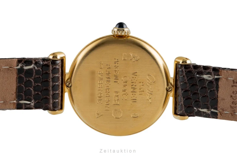 Cartier Vermeil silver-gilt quartz women's watch 590002 [2506493]