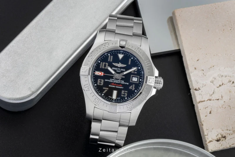 Breitling Avenger II Seawolf steel automatic men's watch A17331101B2A1 [2507074]