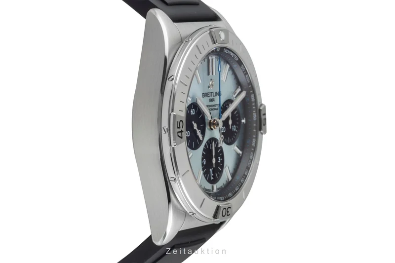 Breitling Chronomat chronograph steel / platinium automatic men's watch PB0134101C1S1 LP: 10600EUR [2507031]