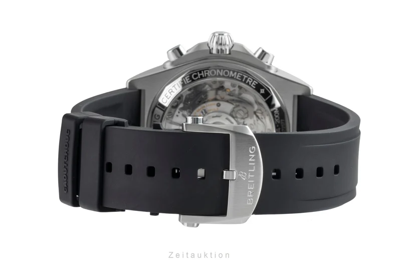 Breitling Chronomat chronograph steel / platinium automatic men's watch PB0134101C1S1 LP: 10600EUR [2507031]