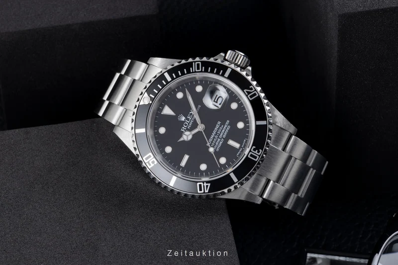 Rolex Submariner steel automatic men's watch 16610 T [2506607]