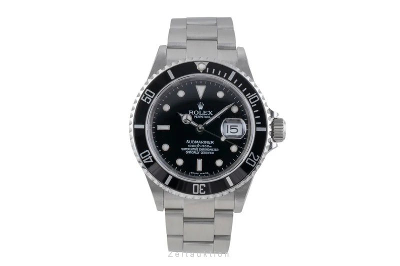 Rolex Submariner steel automatic men's watch 16610 T [2506607]