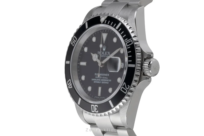 Rolex Submariner steel automatic men's watch 16610 T [2506607]