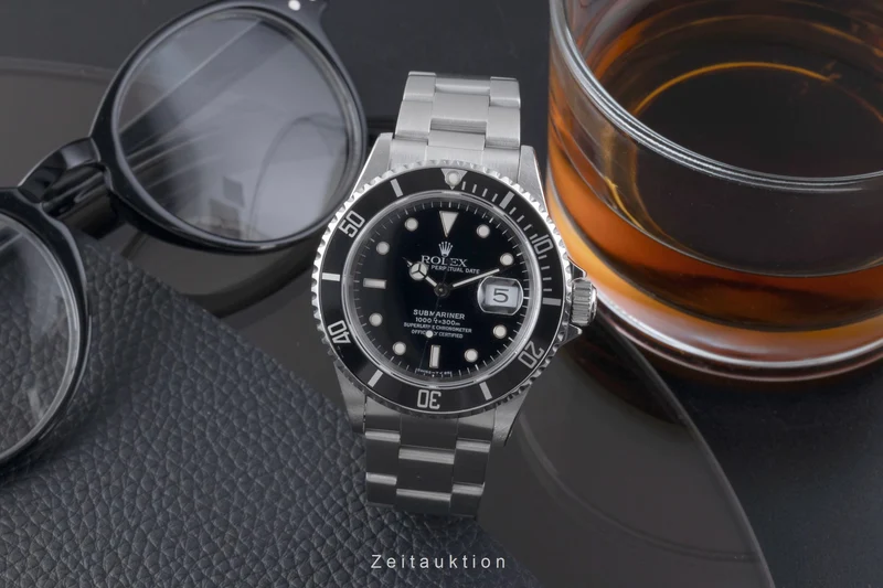 Rolex Submariner steel automatic men's watch 16610 [2506556]
