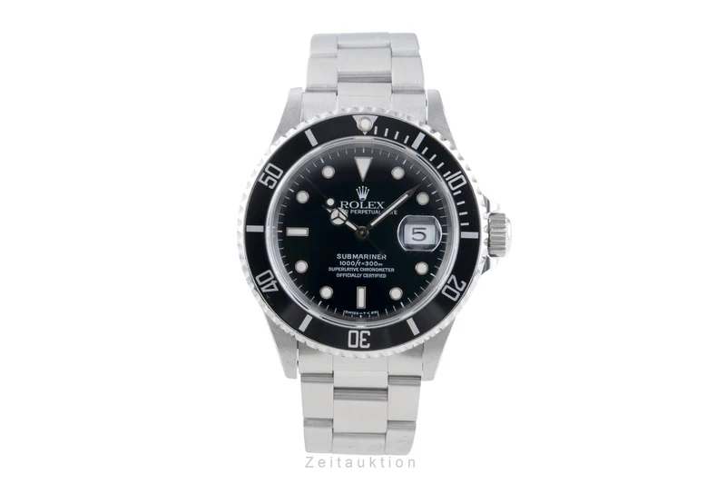 Rolex Submariner steel automatic men's watch 16610 [2506556]