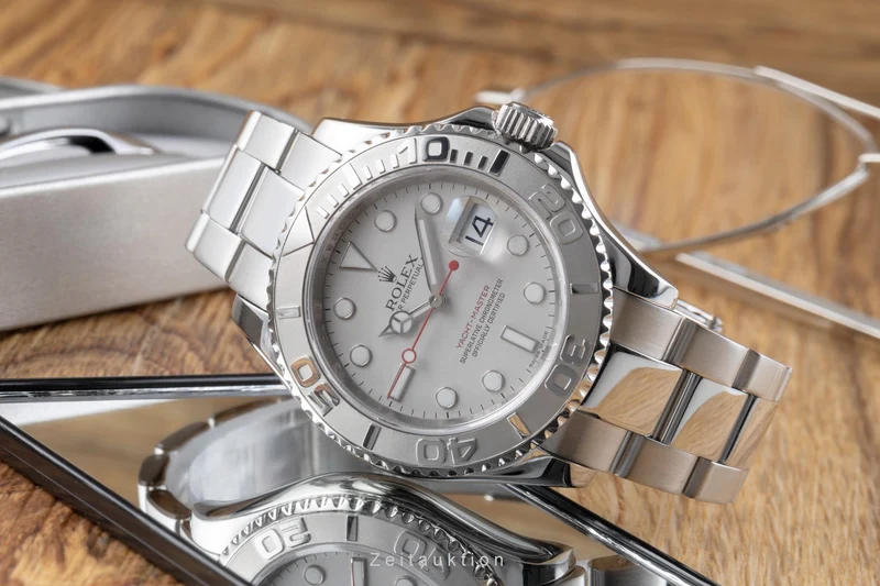 Rolex Yacht-Master steel / platinium automatic men's watch 16622 [2506805]