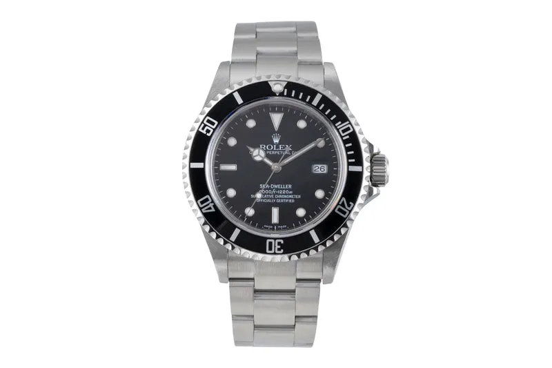 Rolex Sea-Dweller steel automatic men's watch 16600 [2506180]