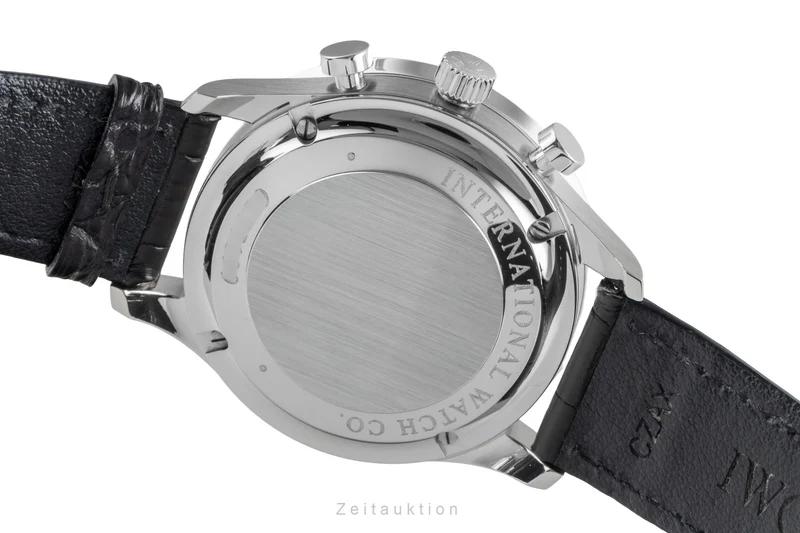 IWC Portugieser chronograph steel automatic men's watch IW371445 LP: 9100EUR [2507096]