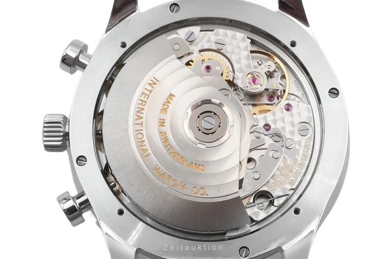 IWC Portugieser chronograph steel automatic men's watch IW371445 LP: 9100EUR [2507096]