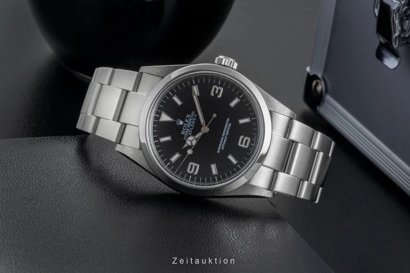 Rolex Explorer steel automatic men's watch 114270 [2507104]