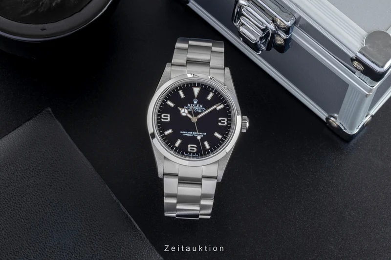 Rolex Explorer steel automatic men's watch 114270 [2507104]