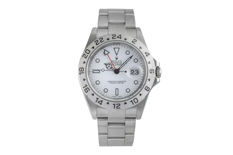 Rolex Explorer II steel automatic men's watch 16570T [2507089]
