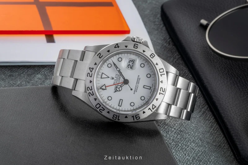 Rolex Explorer II steel automatic men's watch 16570T [2507089]