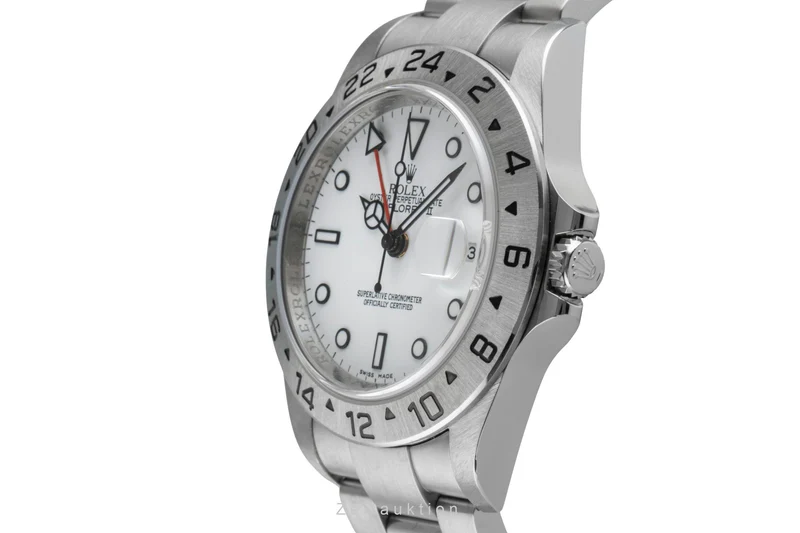 Rolex Explorer II steel automatic men's watch 16570T [2507089]