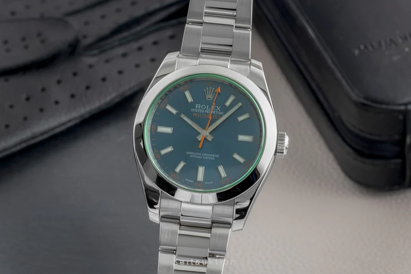 Rolex Milgauss steel automatic men's watch 116400GV [2507084]