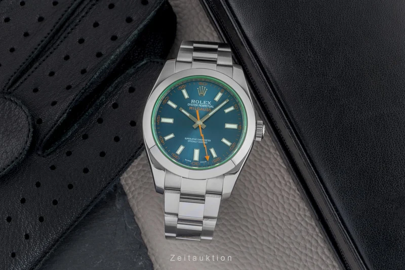 Rolex Milgauss steel automatic men's watch 116400GV [2507084]