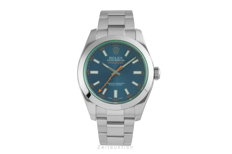 Rolex Milgauss steel automatic men's watch 116400GV [2507084]