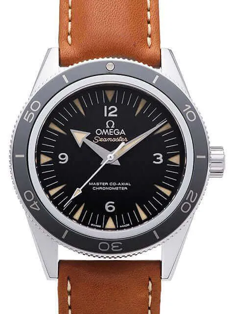 Omega Seamaster 300 233.32.41.21.01.002 Master Co-Axial Leder