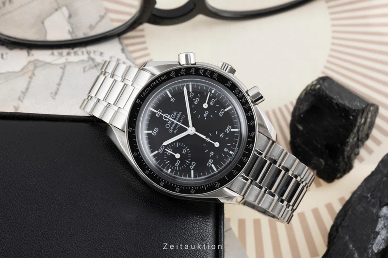 Omega Speedmaster chronograph steel automatic men's watch 3510.50.00 [2506896]
