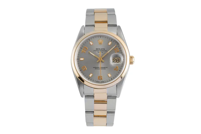 Rolex Datejust steel / gold automatic men's watch 15203 [2506973]