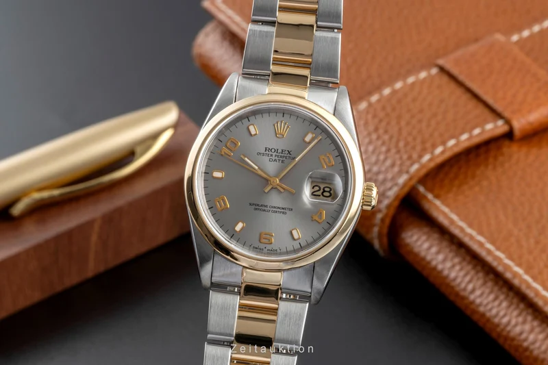 Rolex Datejust steel / gold automatic men's watch 15203 [2506973]